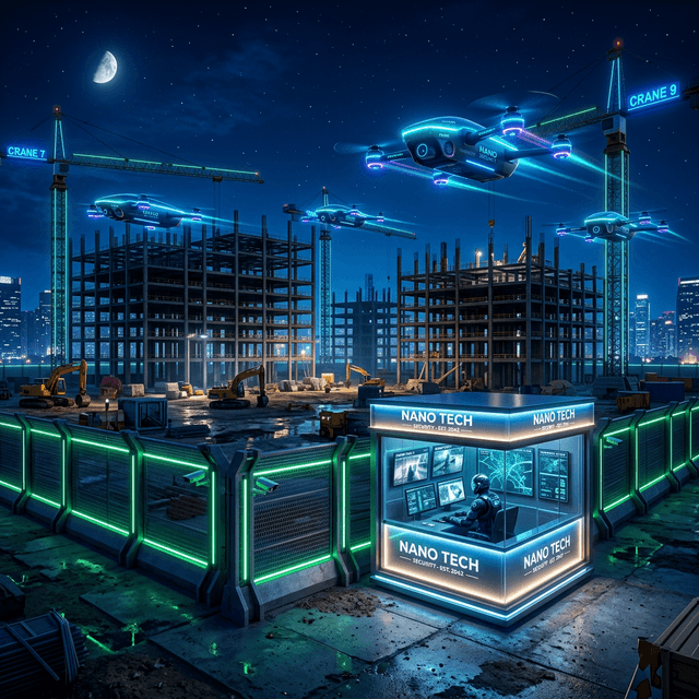 Sicherheitsdienst für Baustellen und Rohbauüberwachung